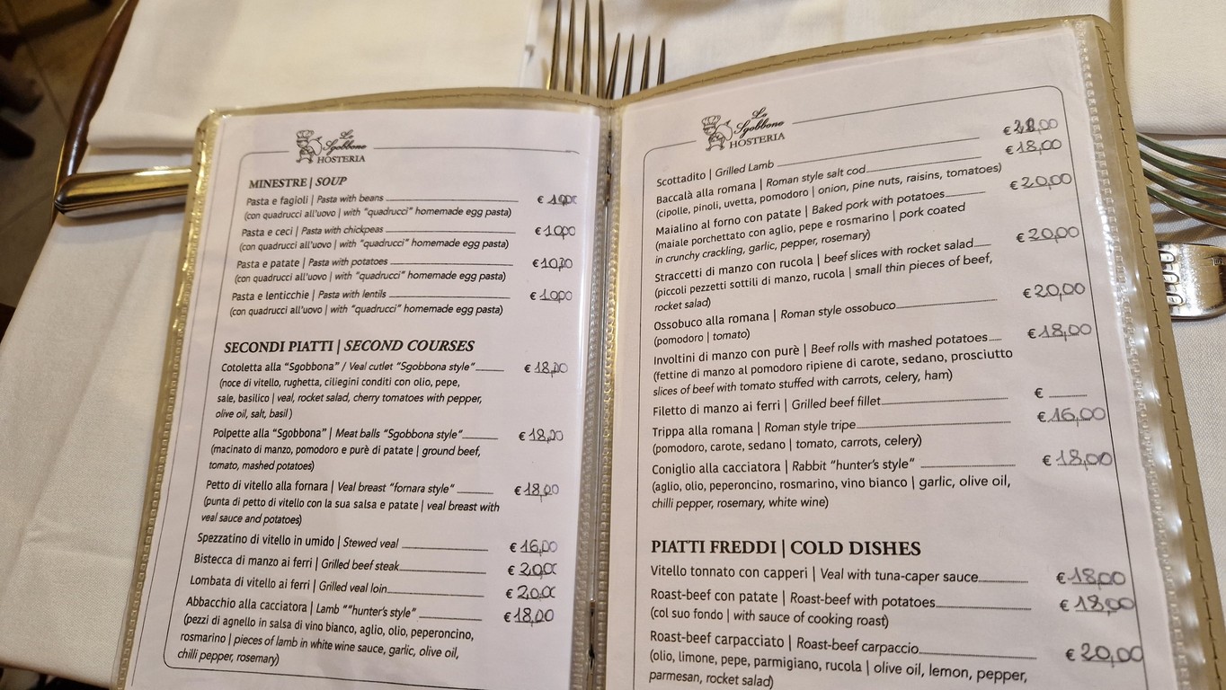 Lo Sgobbone Da Pippo menu 2