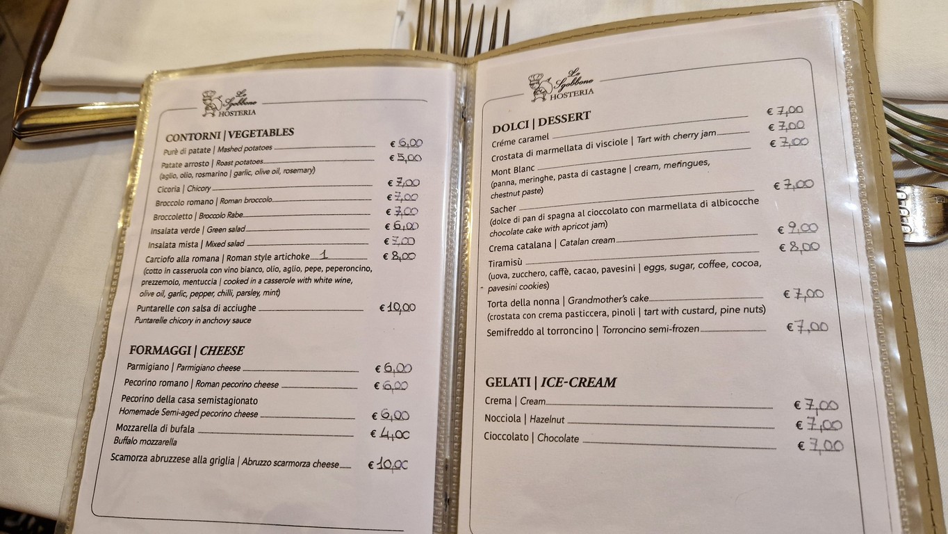 Lo Sgobbone Da Pippo menu 3