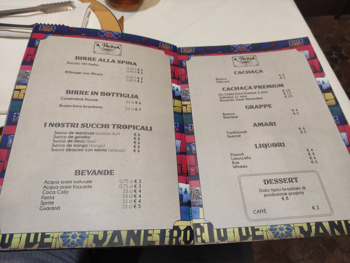 A Favela - Churrascaria e Restaurante menu 2