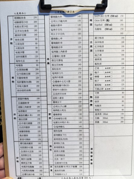 Wushuang Chuanshao Izakaya