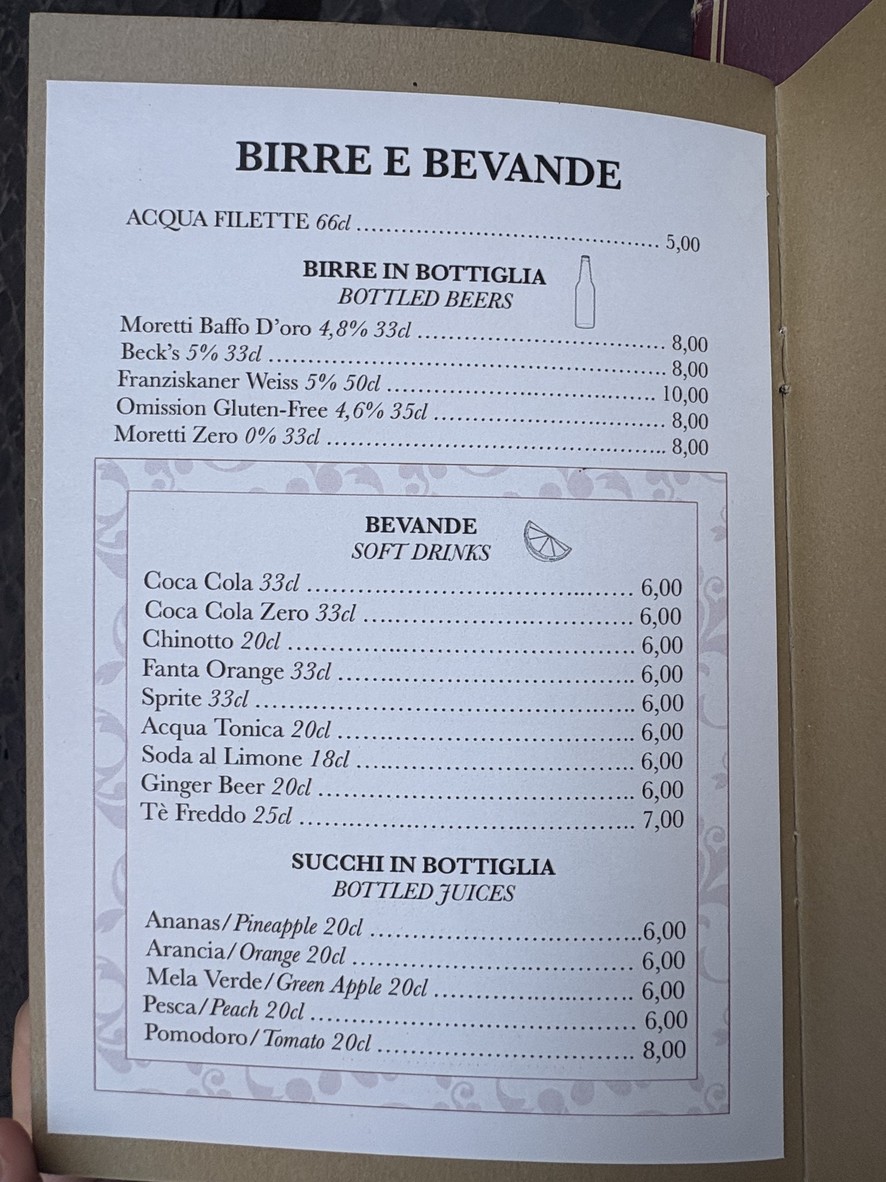 Ristorante Dillà menu 7