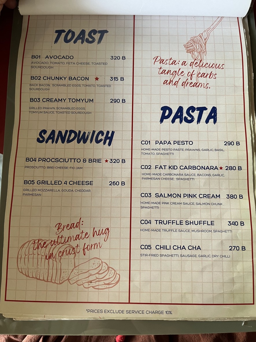 Leizi Deizi Brunch and Bar menu 2