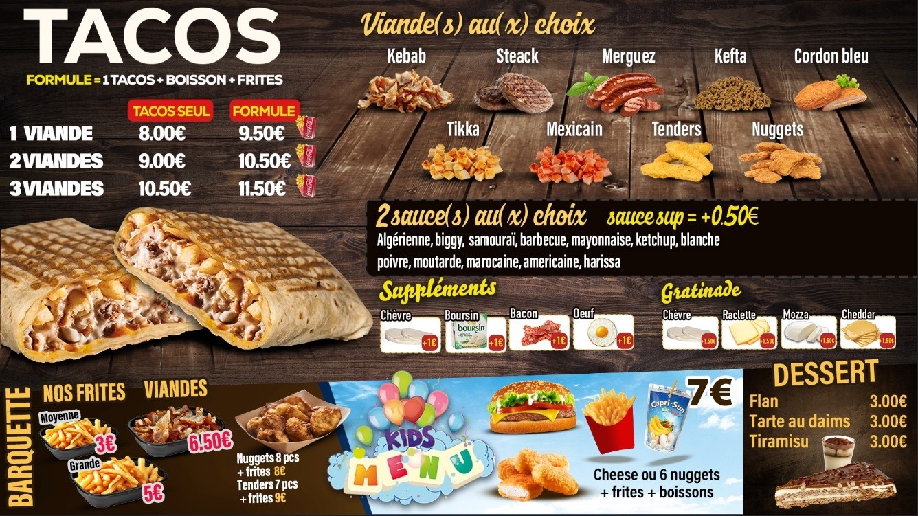 MOSTAZA - Restaurant Saint Mandé menu 4