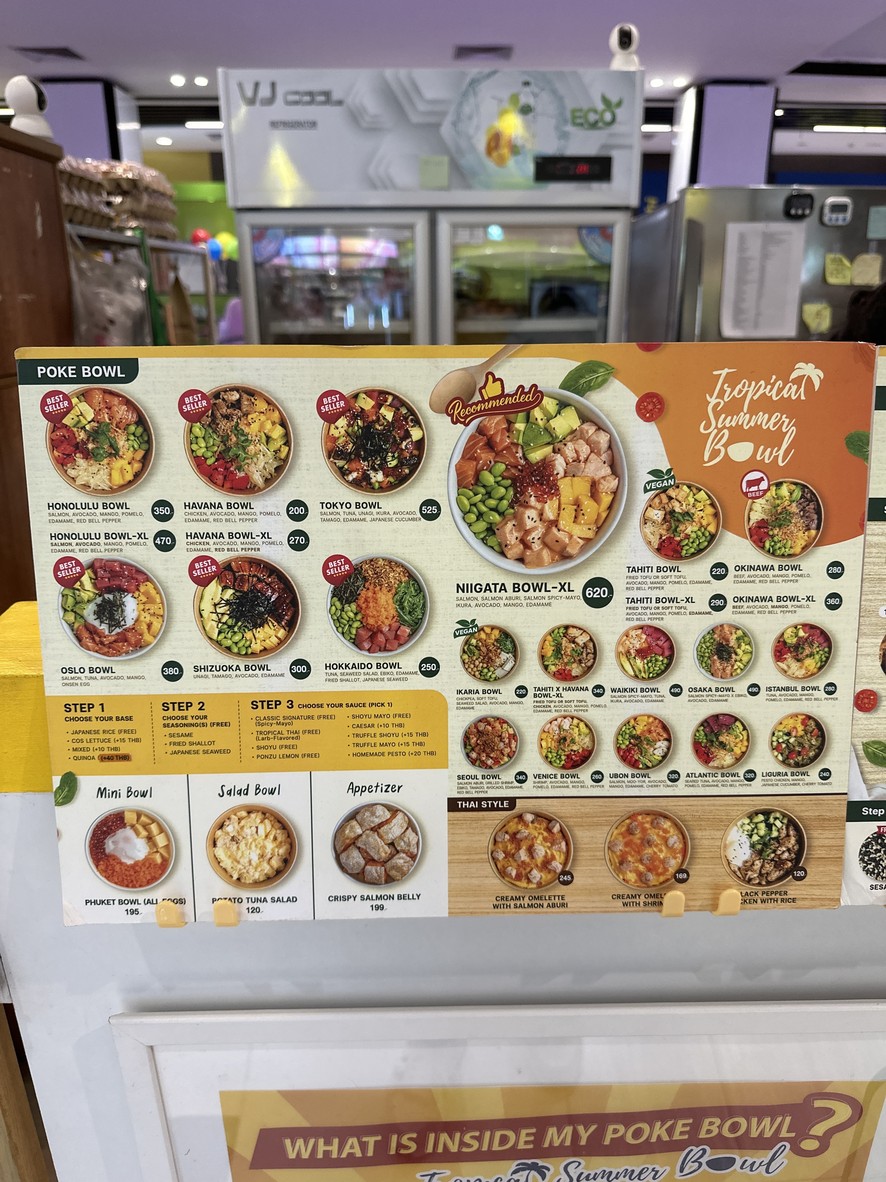Chao Rue-don Khet-ron - Sakha Sen-churi On-nut menu 2