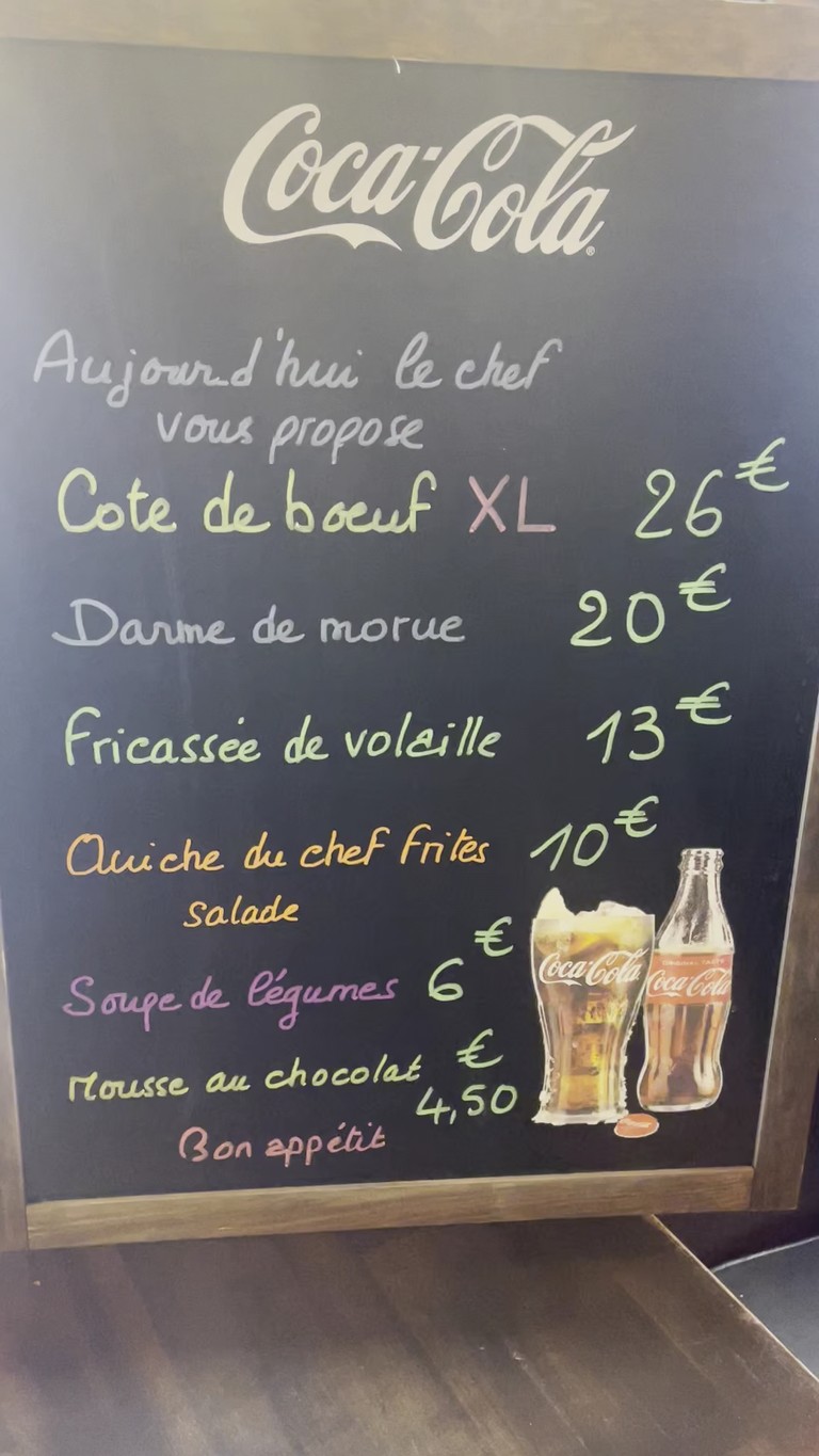 Au Rendez-Vous des Artistes menu 1