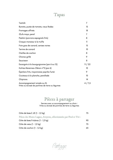 Brasserie Partage