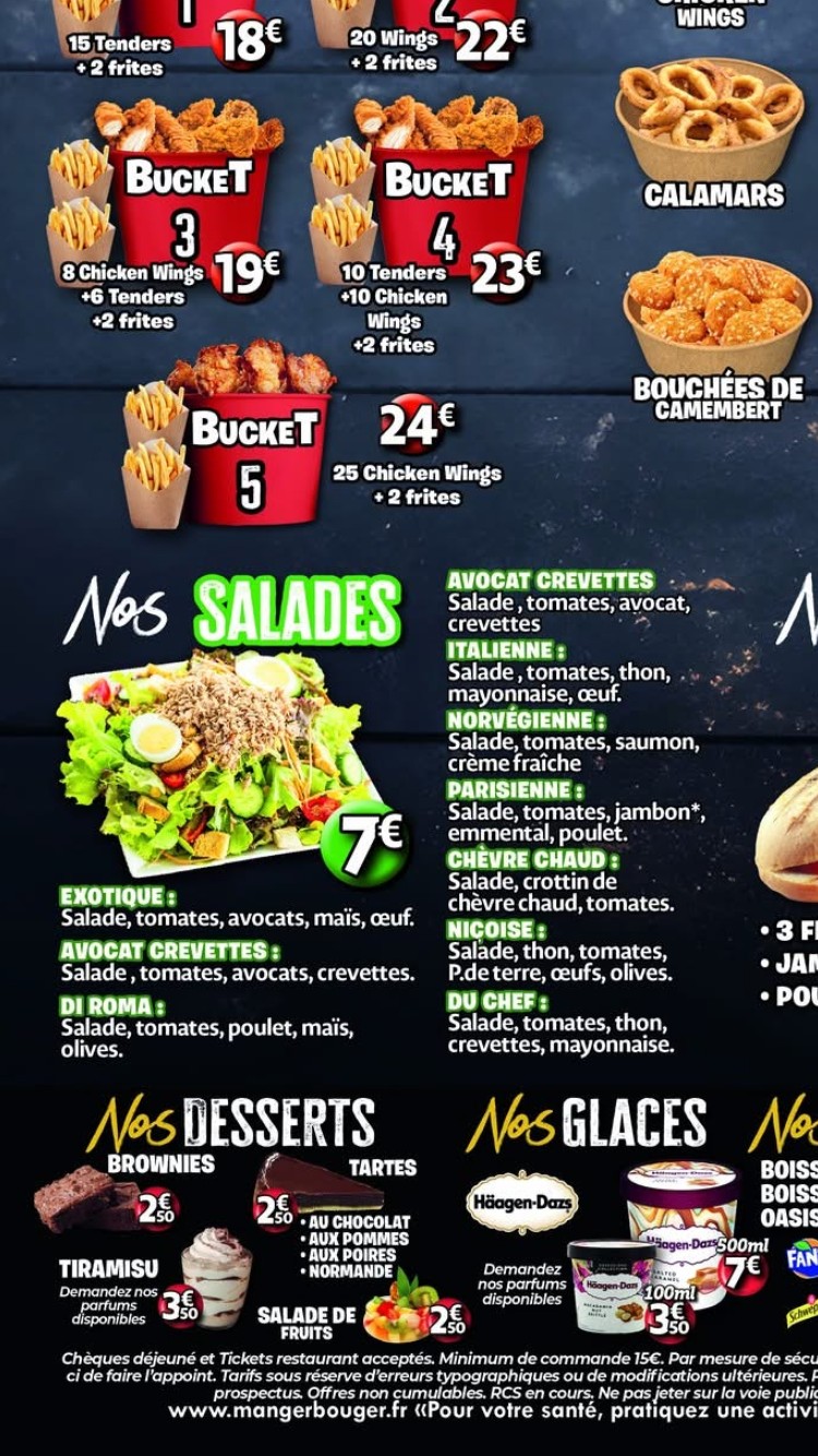 Pizzeria Bagnolet & Les Lilas | PIZZA FIVE menu 2