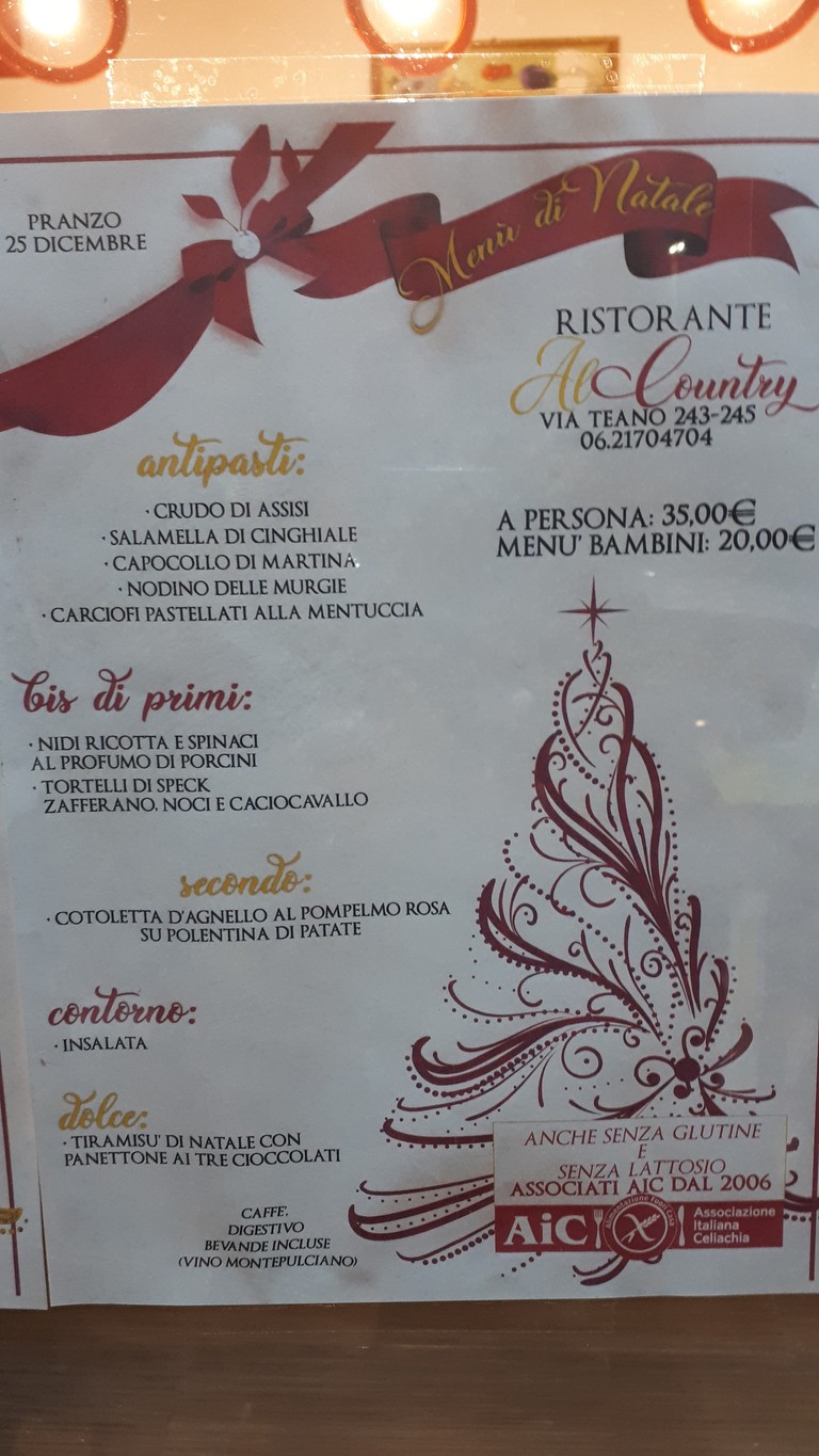 Al Country menu 2