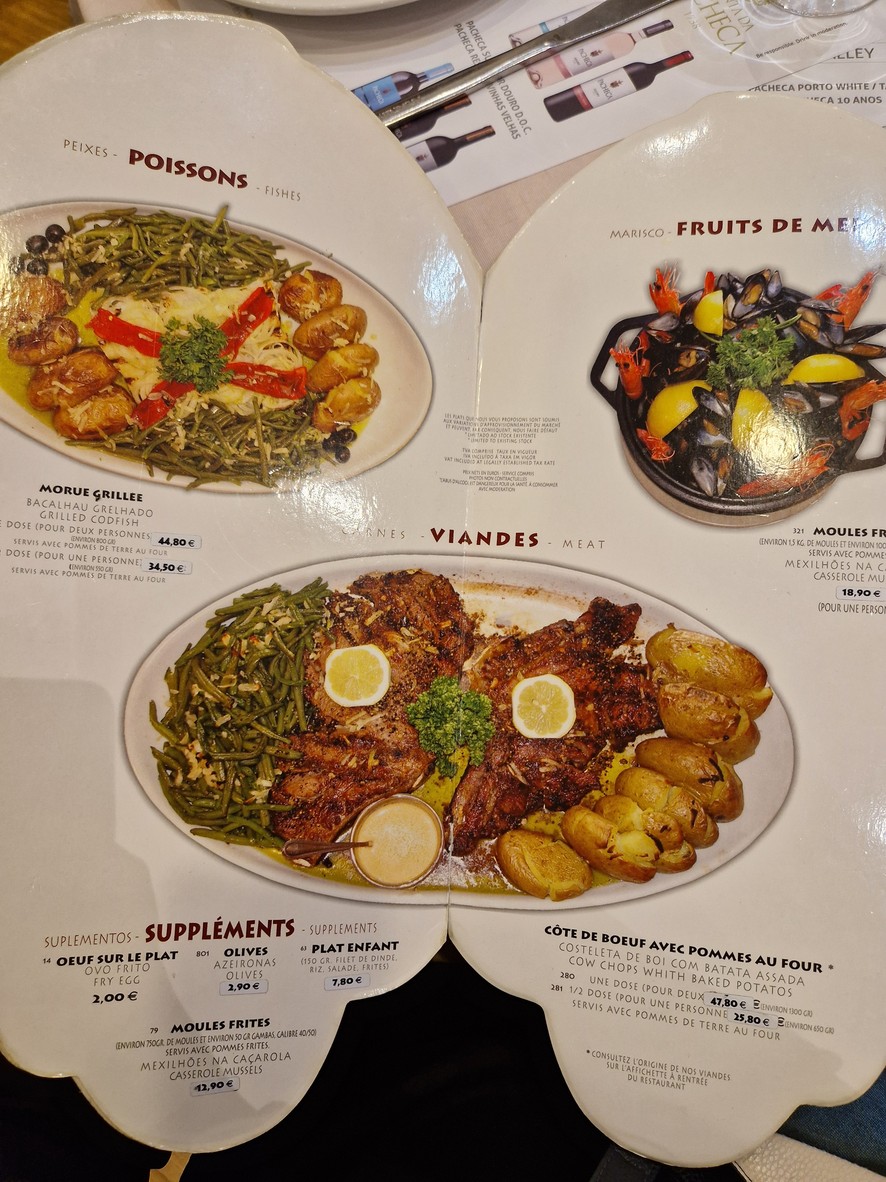 Pedra Alta menu 5
