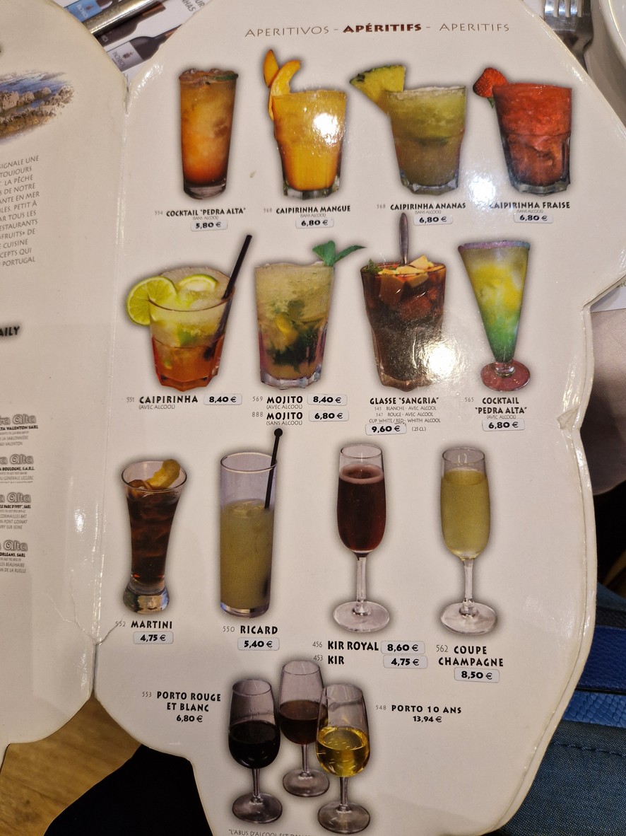 Pedra Alta menu 8