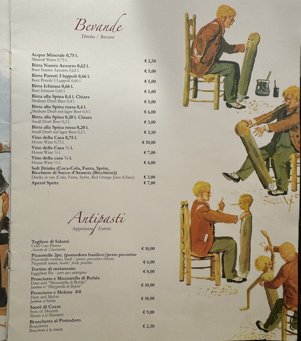 Al Giardino Del Gatto E La Volpe Srl menu 1