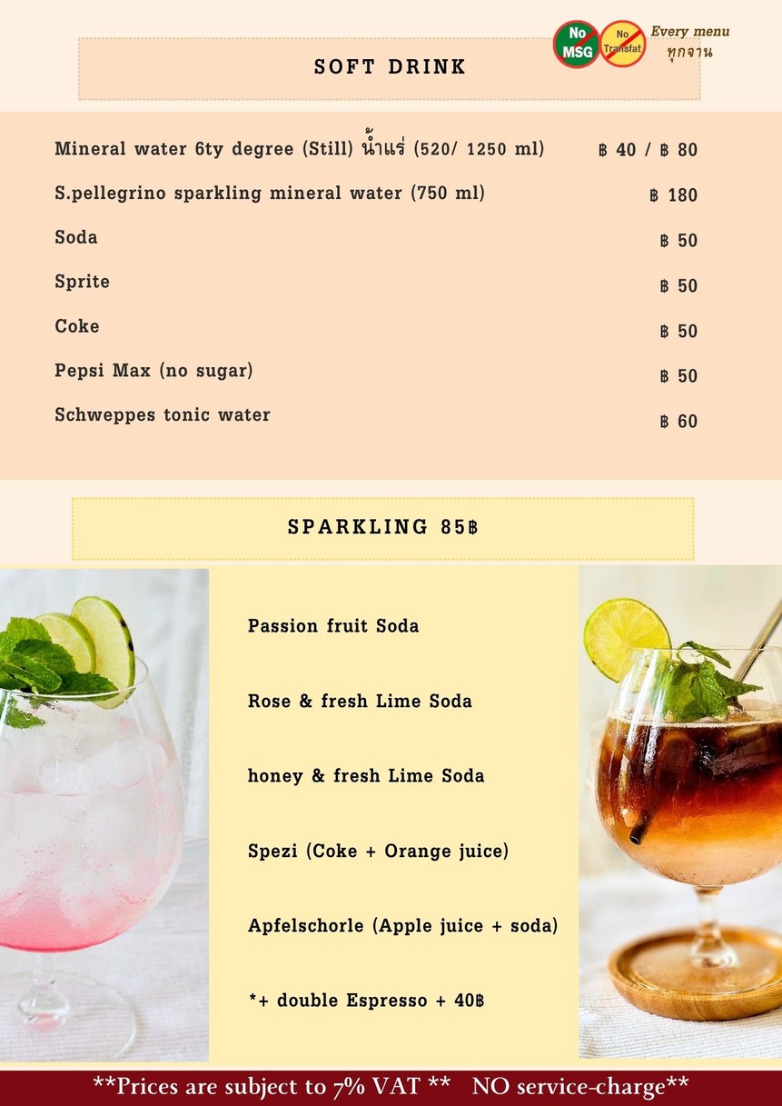 La Mía menu 10