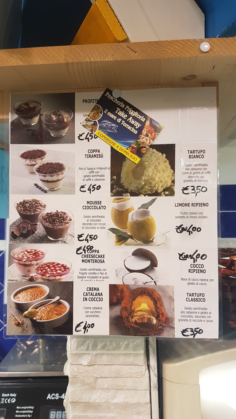 Pescheria "Il Mare Di Terracina" menu 3