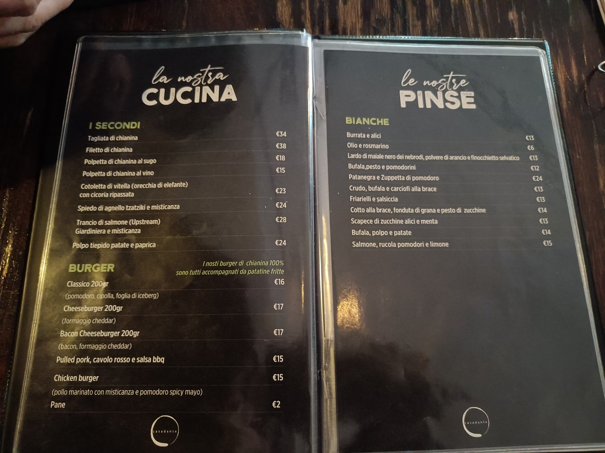 casadante menu 2
