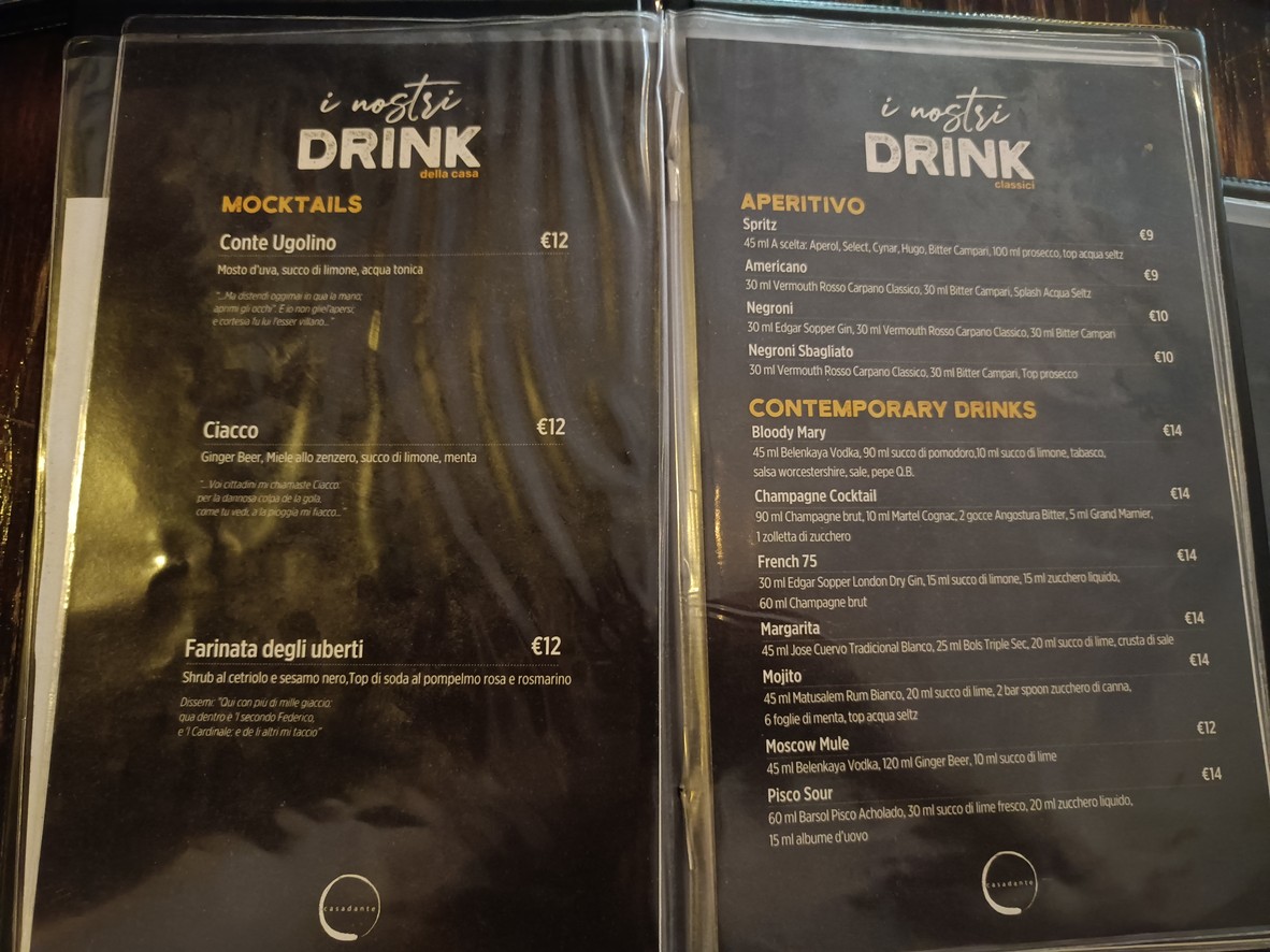 casadante menu 4