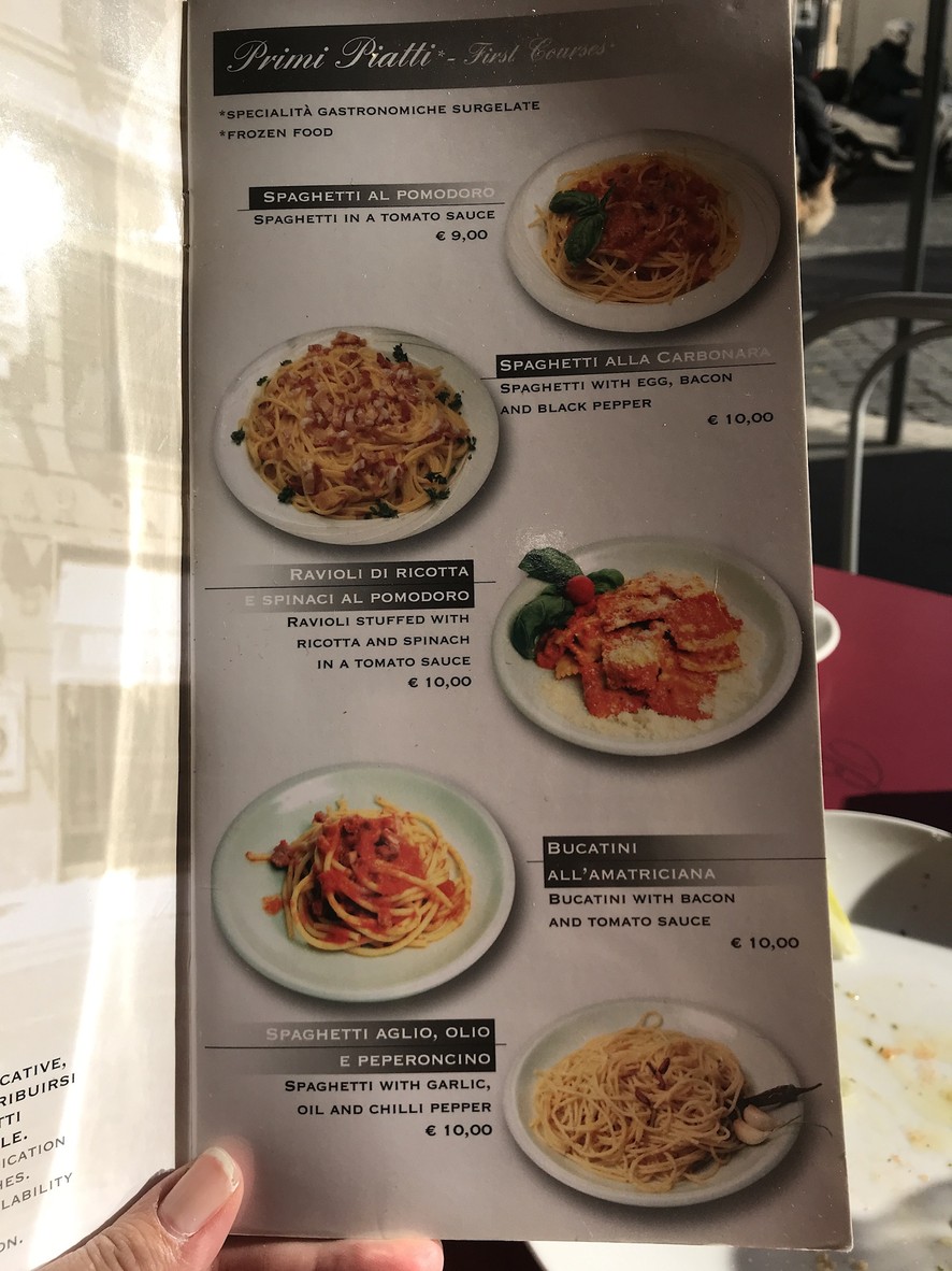 Bar Brasile menu 2