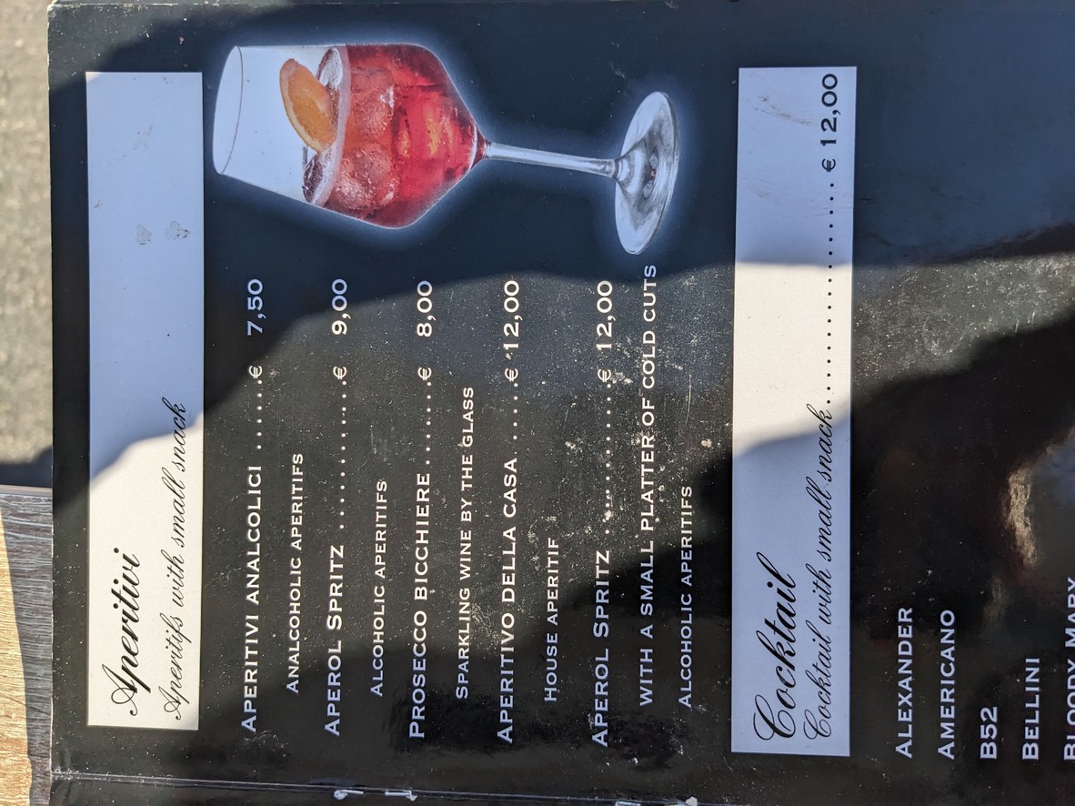 Bar Brasile menu 4