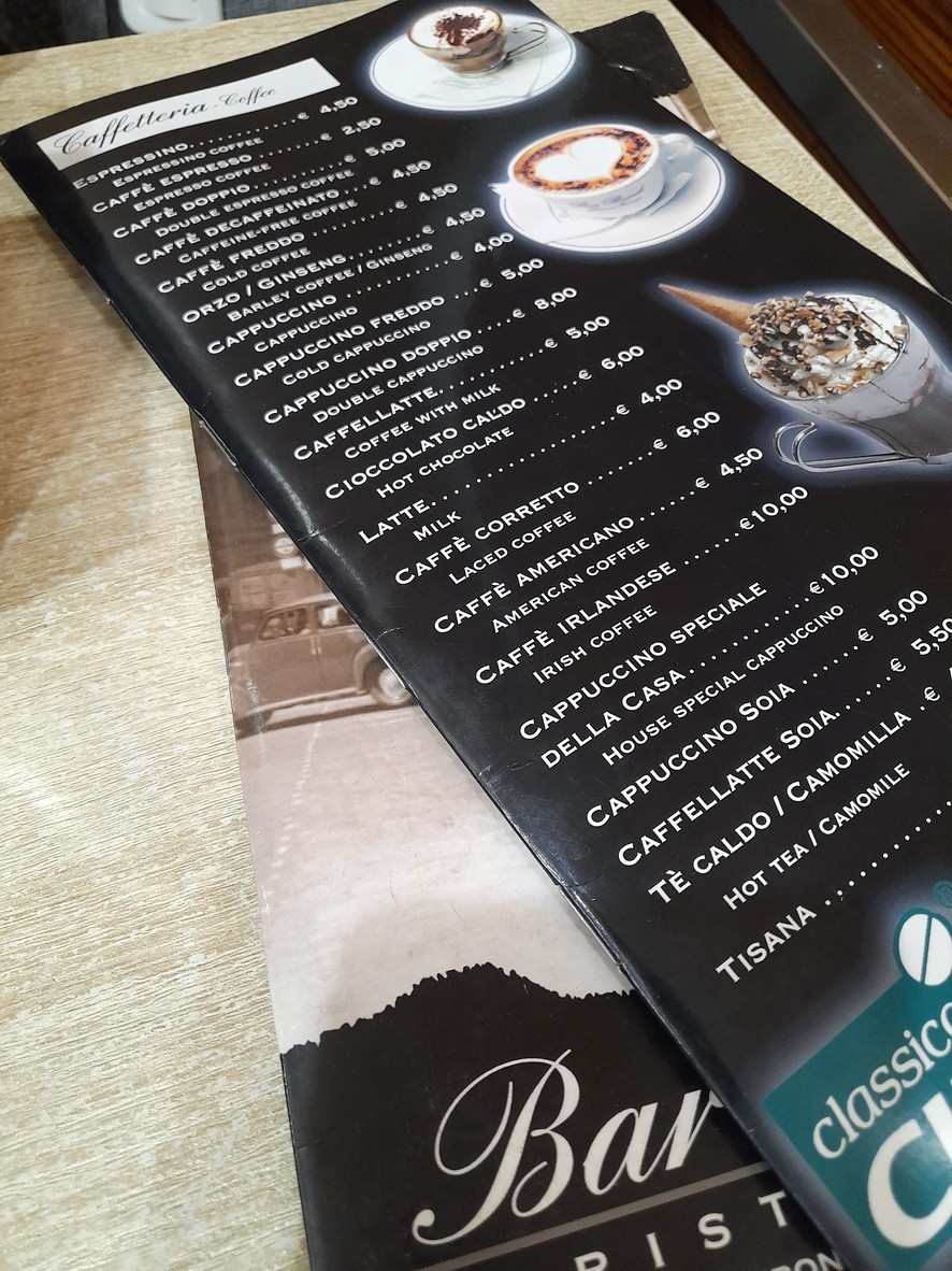 Bar Brasile menu 5