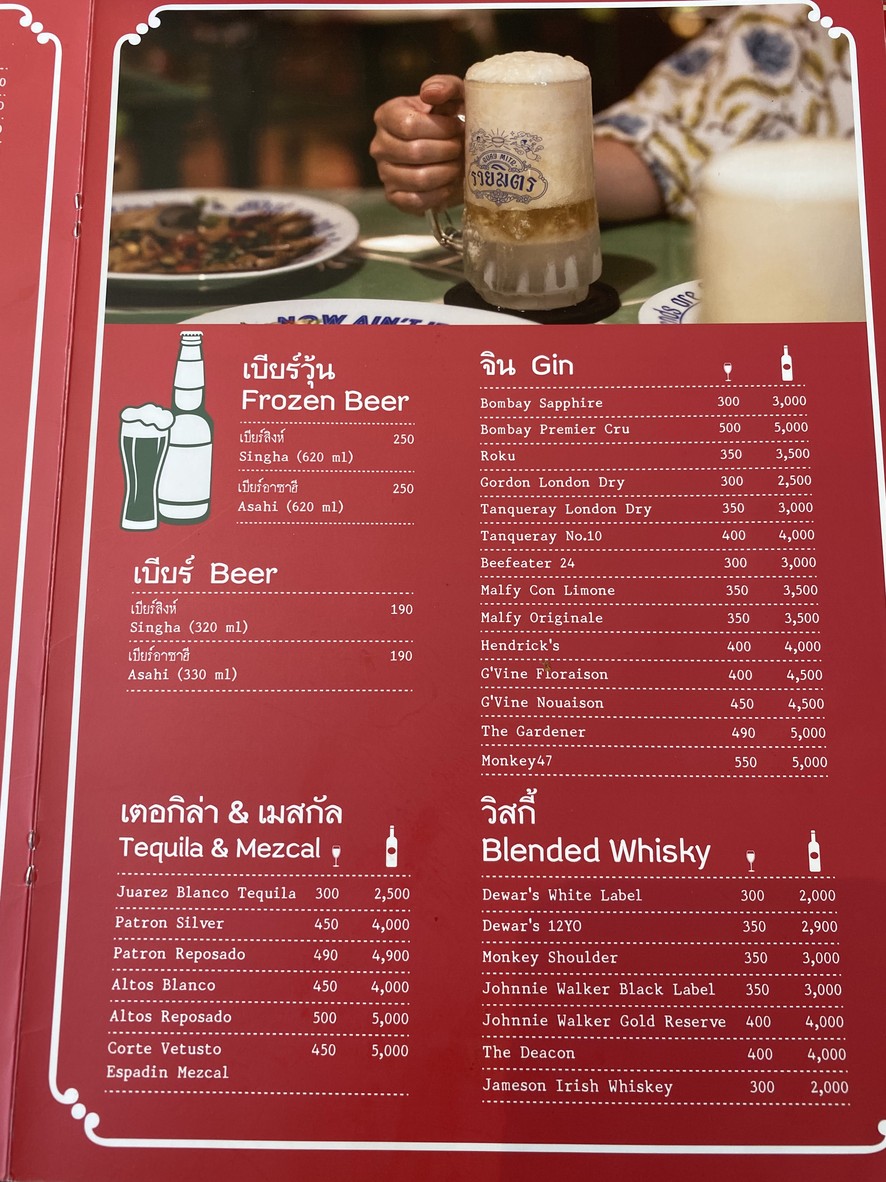 Ruì Mìtè Yīkèmài menu 2