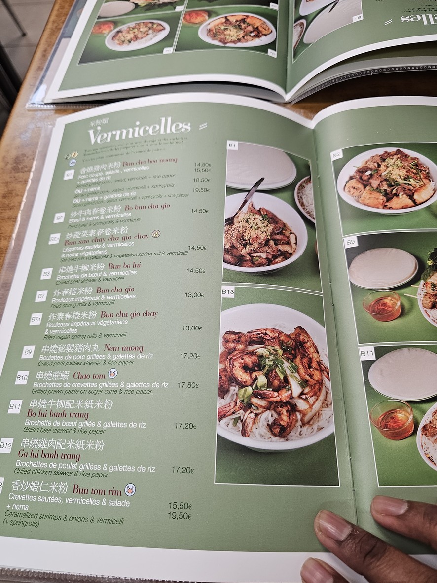 Dong Huong Restaurant menu 5