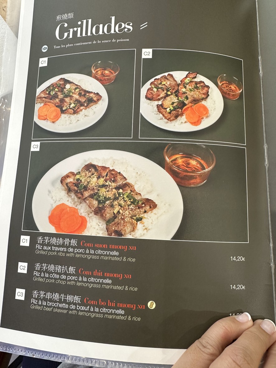 Dong Huong Restaurant menu 6