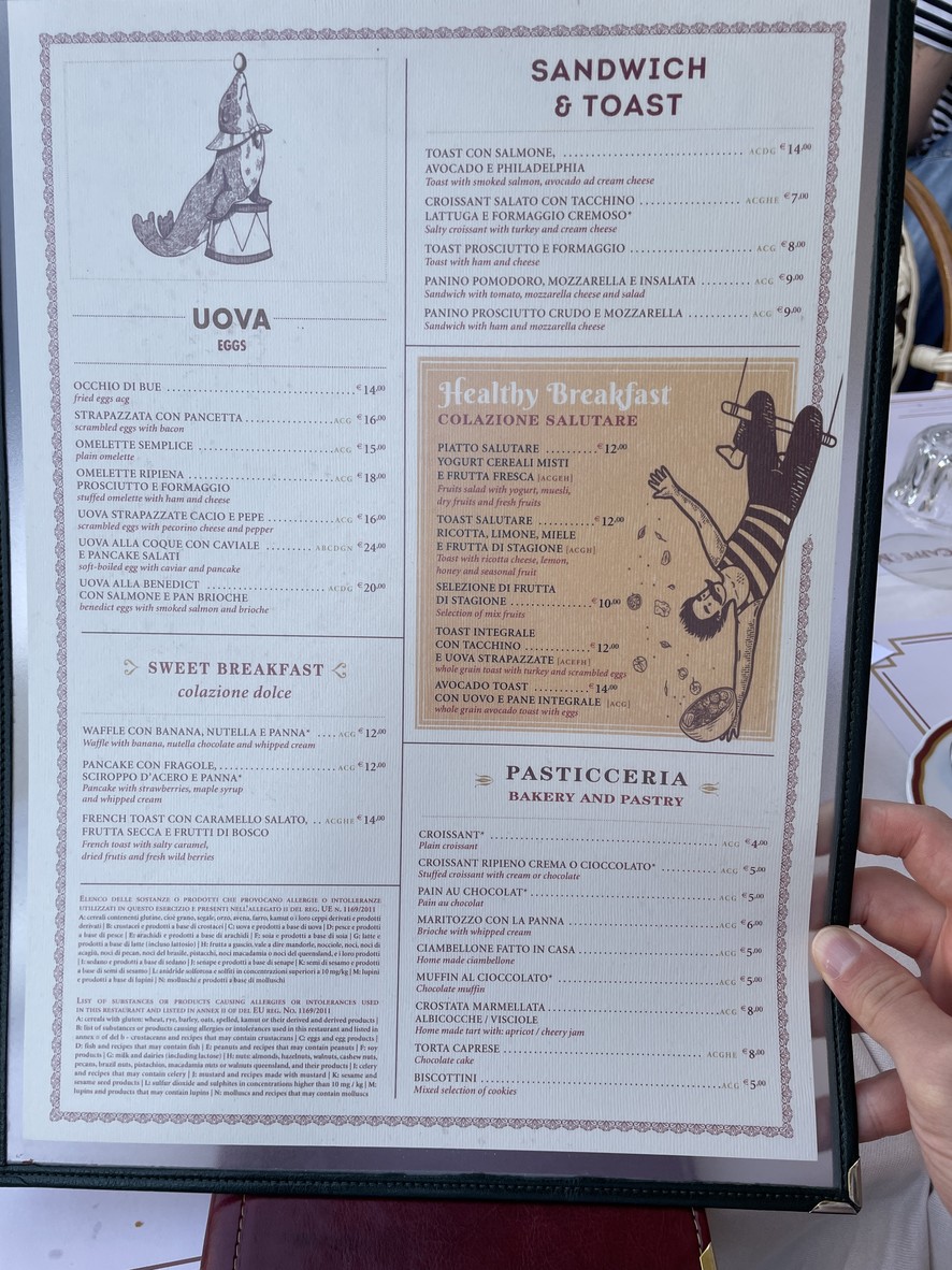 Ristorante Caffè Martini & Rossi menu 2