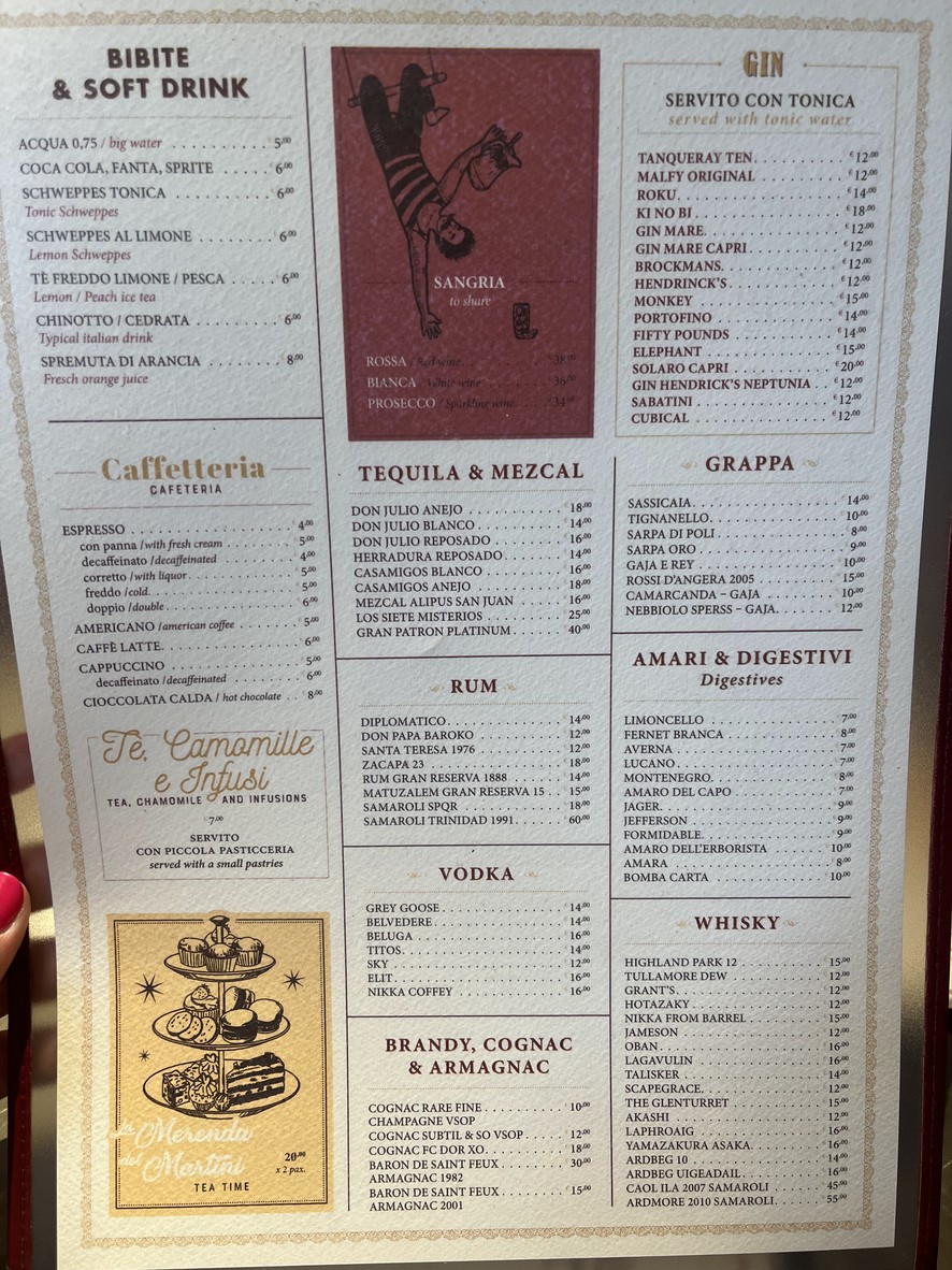 Ristorante Caffè Martini & Rossi menu 6