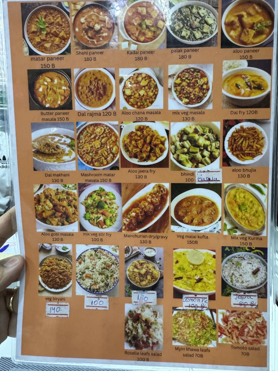 Govinda's restaurant(hare Krishna ) menu 2