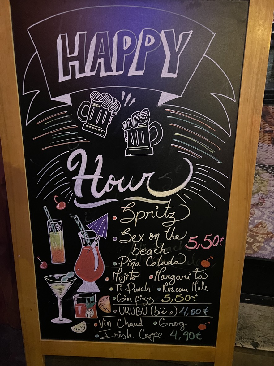 La Belette Qui Tète menu 3