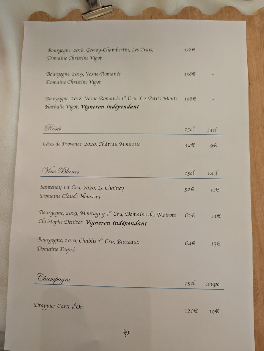 Au P'tit Curieux menu 3