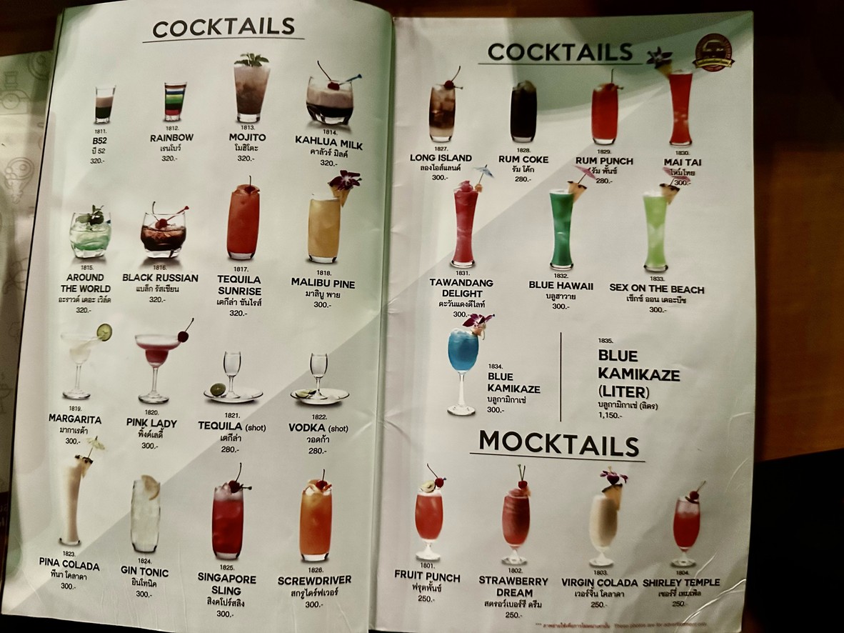 Tawandang German Brewery - Ramintra menu 8