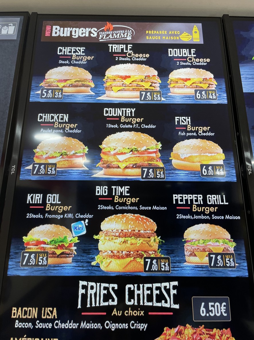 Meal Time menu 2