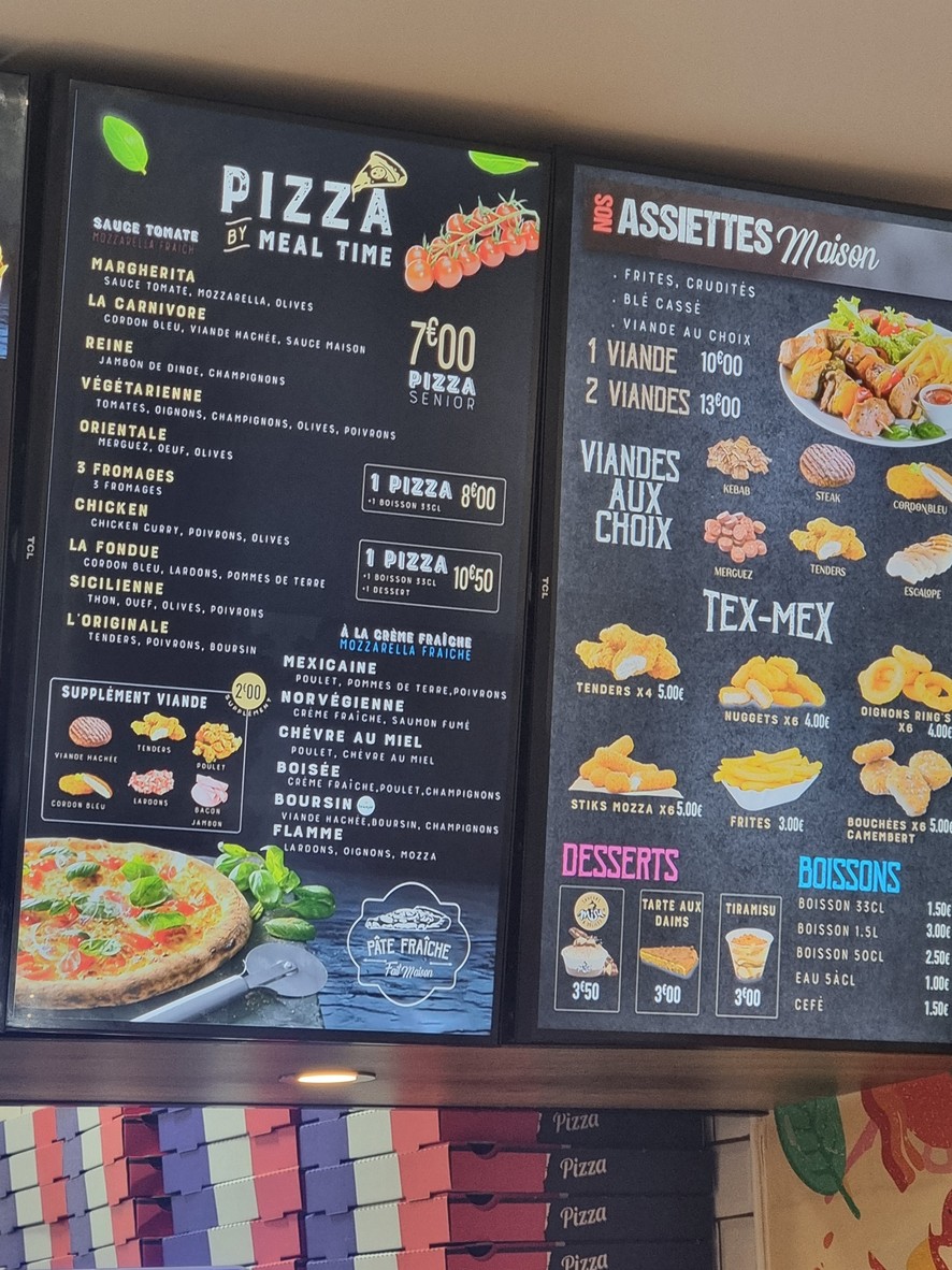 Meal Time menu 4