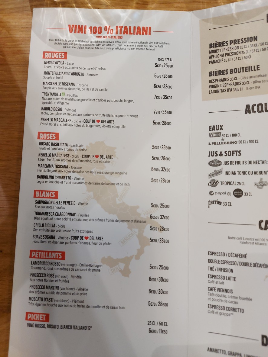 Del Arte menu 8