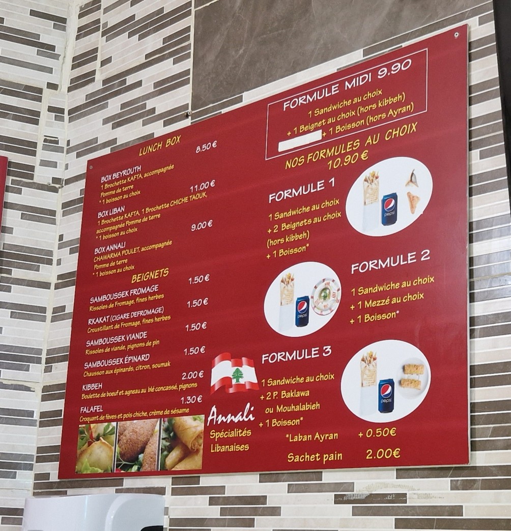 Annali menu 2