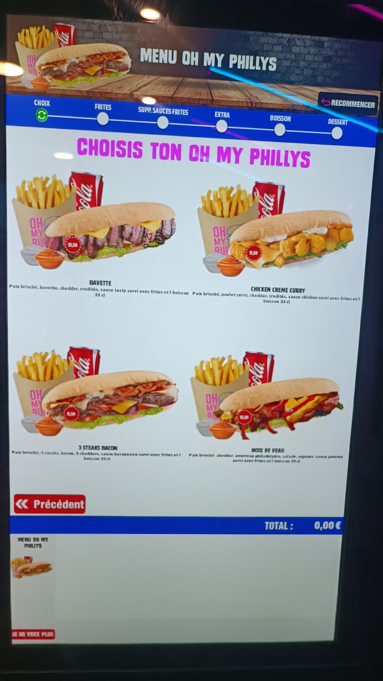 Oh My Burger ! menu 2