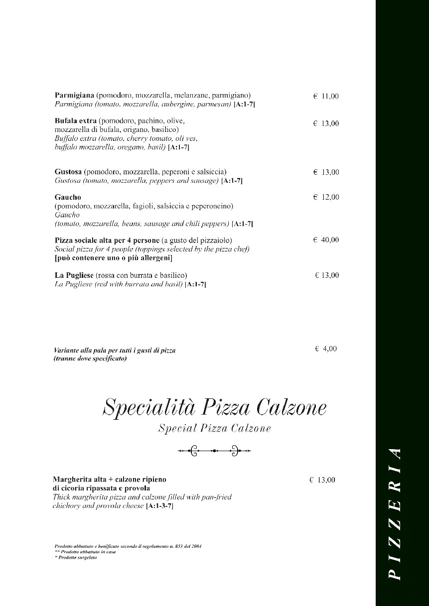Taverna Rossini menu 8