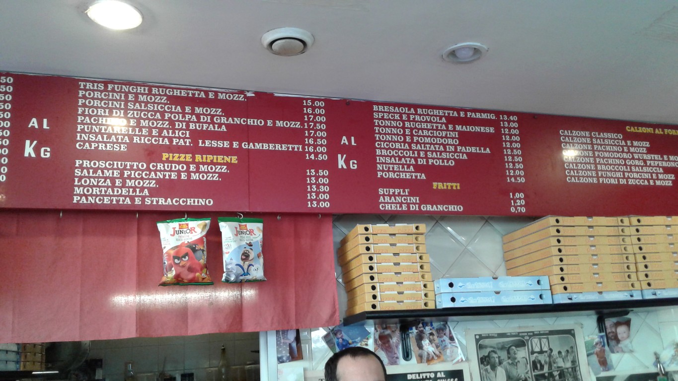Cherubini 1966 - Collatina menu 2