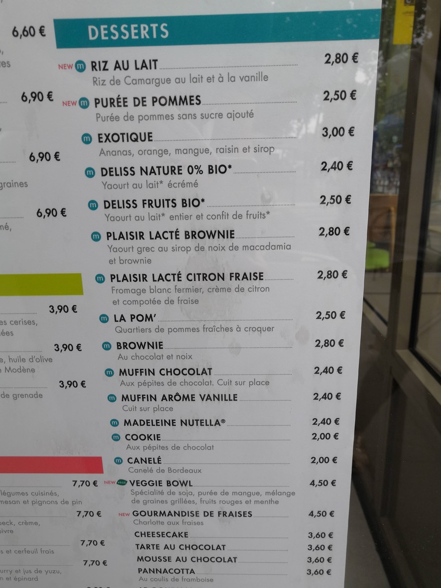 Class'croute menu 1
