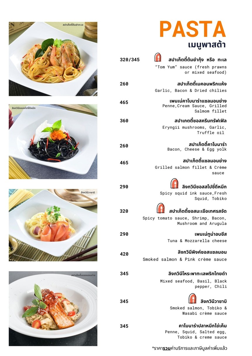 Flow Restaurant and Bar menu 4