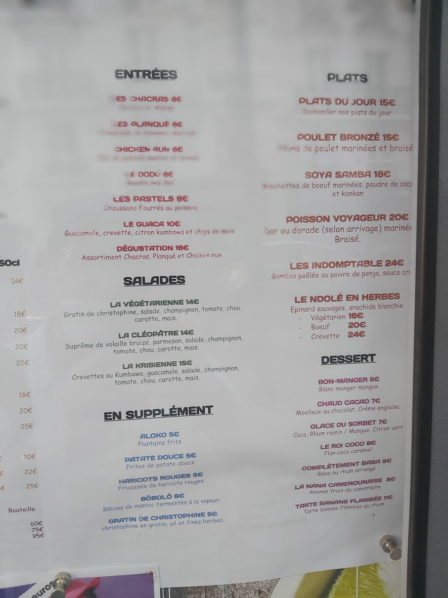 El setenta y dos menu 2