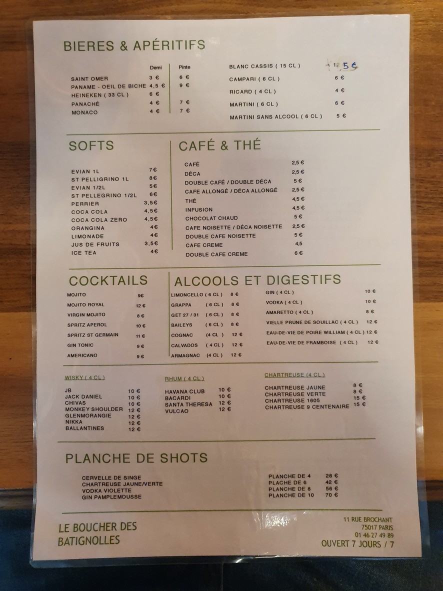 Gaston menu 2