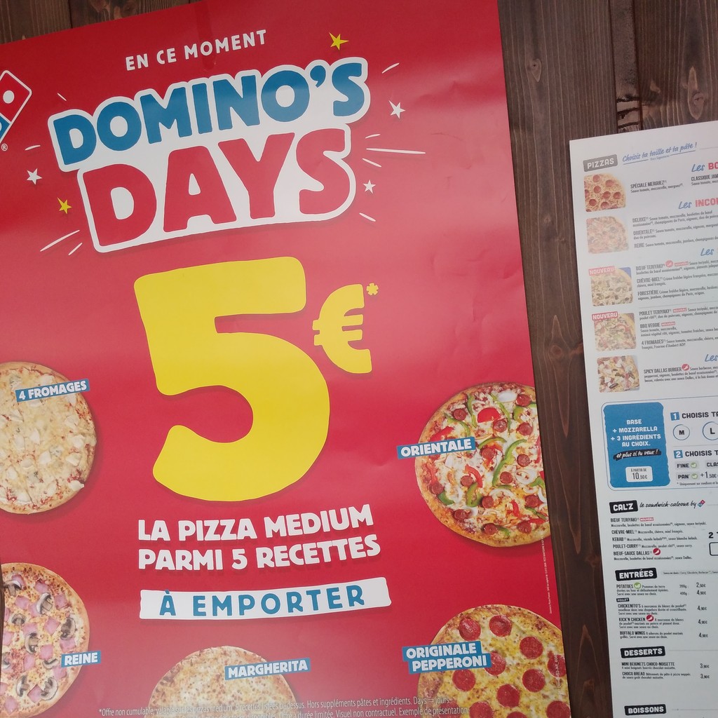 Domino's Pizza Alfortville menu 1