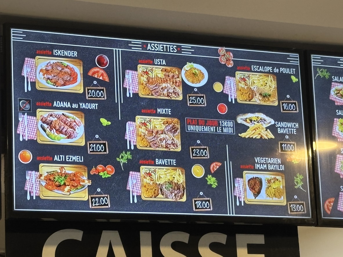 USTA GRILL ISTANBUL menu 2