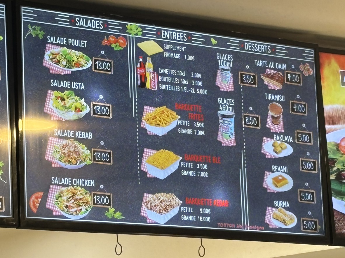 USTA GRILL ISTANBUL menu 3