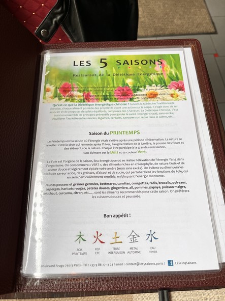 Les 5 Saisons