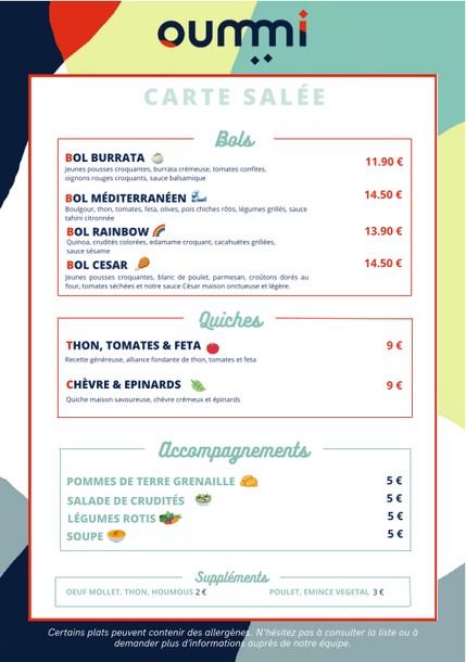 Cantine Oummi - Restaurant & Coffeeshop healthy Père Lachaise