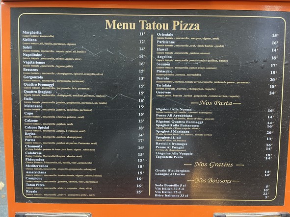 Tatou Pizza