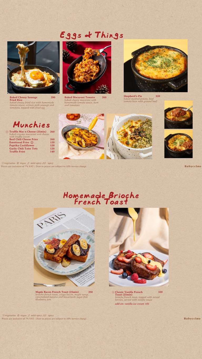 BABYCCINO menu 2
