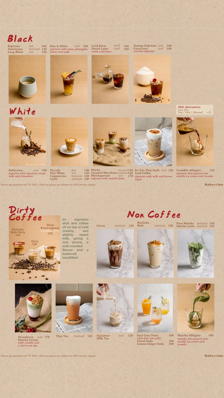 BABYCCINO menu 7